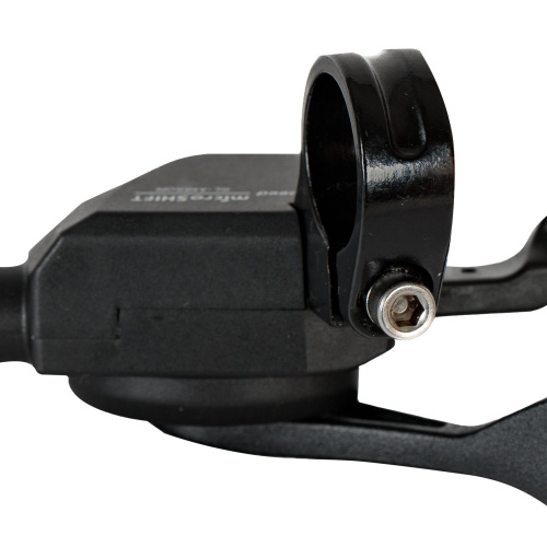 Шифтер Microshift SL-M850, правый, 10 скоростей, трос 1800 мм, черный