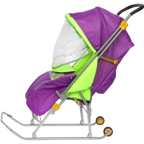 Санки-коляска Тимка Люкс15 (лавандовый)