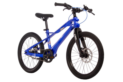 Велосипед Novatrack Lynx 20" (2024), рама 9.5" (110-130 см), синий