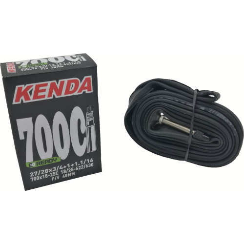 Камера Kenda 700c, 18/25C, спорт, велониппель 48мм, узкая, 5-511291