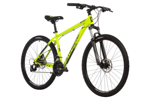 Велосипед Stinger Element Evo 27.5" (2024), рама 18" (165-175 см), зеленый