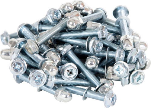 Болт M6 x 45, с гайкой и шайбой